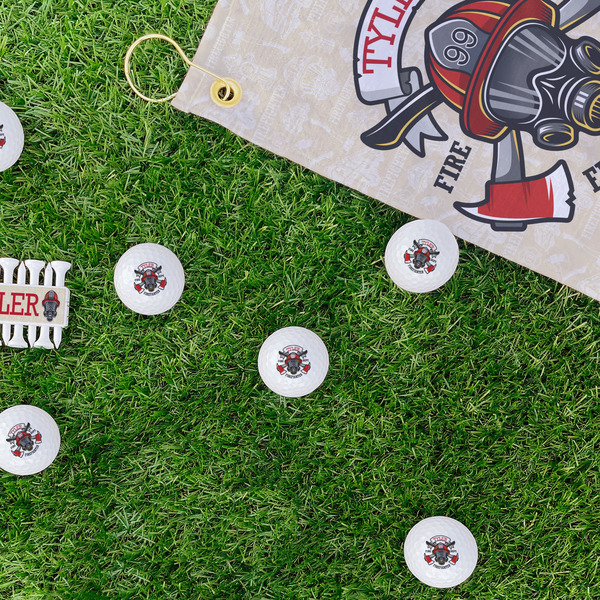 Firefighter Golf Balls - Generic - Set of 12 - LIFESTYLE