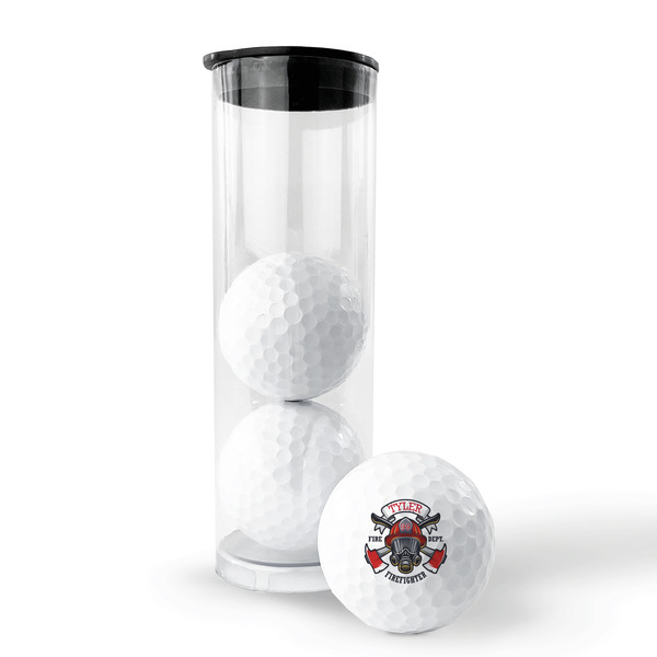 Firefighter Golf Balls - Generic - Set of 3 - PACKAGING
