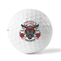 Firefighter Personalized Golf Ball - Titleist Pro V1 - Set of 12 (Personalized)