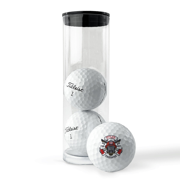 Firefighter Golf Balls - Titleist - Set of 3 - PACKAGING