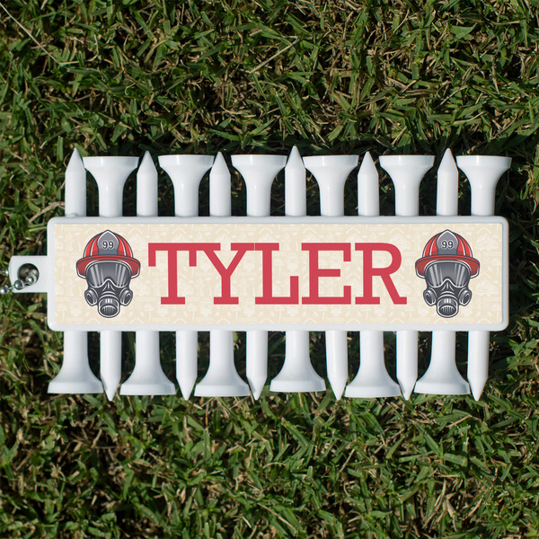 Custom Firefighter Golf Tees & Ball Markers Set (Personalized)