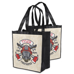 Firefighter Grocery Bag (Personalized)