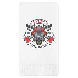 Firefighter Guest Paper Towels - Full Color (Personalized)