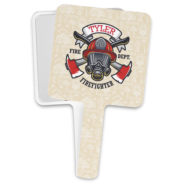 Custom Firefighter Hand Mirror (Personalized)