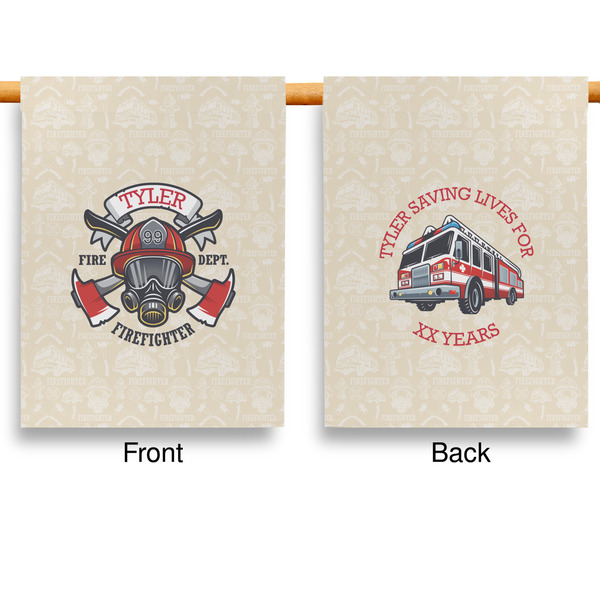 Firefighter House Flags - Double Sided - APPROVAL
