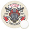 Firefighter Printed Cookie Topper - 3.25" (Personalized)