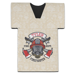 Firefighter Jersey Bottle Cooler (Personalized)