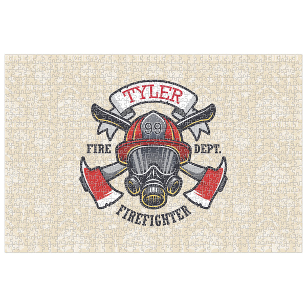 Custom Firefighter Jigsaw Puzzle - 1000-piece (Personalized)