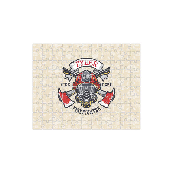 Custom Firefighter 110 pc Jigsaw Puzzle (Personalized)