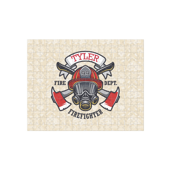 Custom Firefighter 252 pc Jigsaw Puzzle (Personalized)