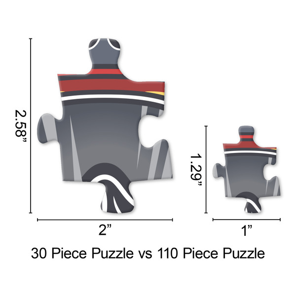Firefighter Jigsaw Puzzle - Piece Comparison