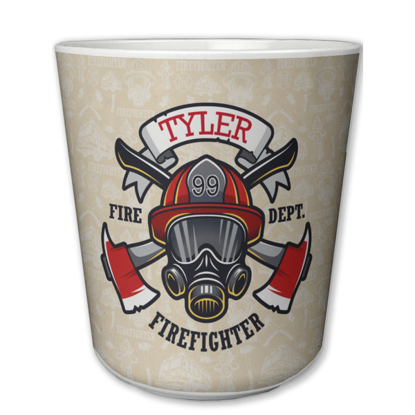 Custom Firefighter Plastic Tumbler 6oz (Personalized)
