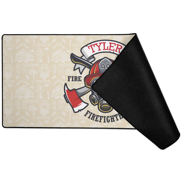 Firefighter Large Gaming Mats - FRONT W/ FOLD