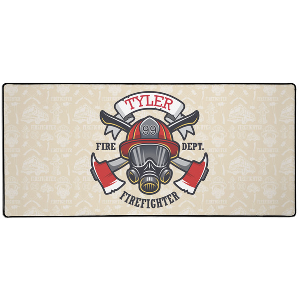 Custom Firefighter 3XL Gaming Mouse Pad - 35" x 16" (Personalized)