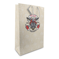 Firefighter Large Gift Bag (Personalized)