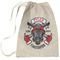 Firefighter Large Laundry Bag - Front View