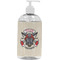 Firefighter Plastic Soap / Lotion Dispenser (16 oz - Large - White) (Personalized)