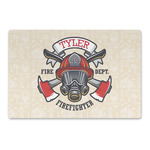 Firefighter Large Rectangle Car Magnet (Personalized)