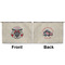 Firefighter Large Zipper Pouch Approval (Front and Back)