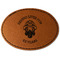 Firefighter Leatherette Patches - Oval