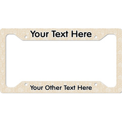 Firefighter License Plate Frame (Personalized)