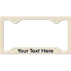 Firefighter License Plate Frame - Style C (Personalized)