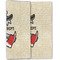 Firefighter Linen Placemat - Folded Half (double sided)
