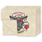 Firefighter Linen Placemat - MAIN Set of 4 (double sided)