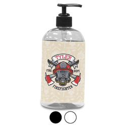 Firefighter Plastic Soap / Lotion Dispenser (Personalized)