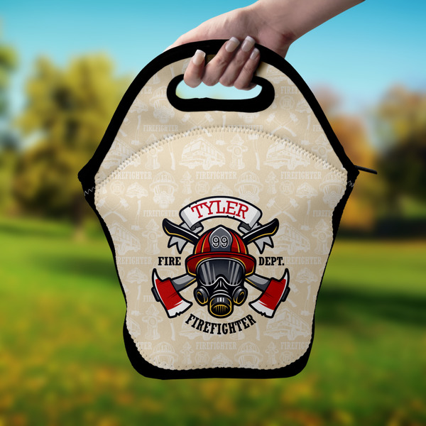 Firefighter Lunch Bag - Hand