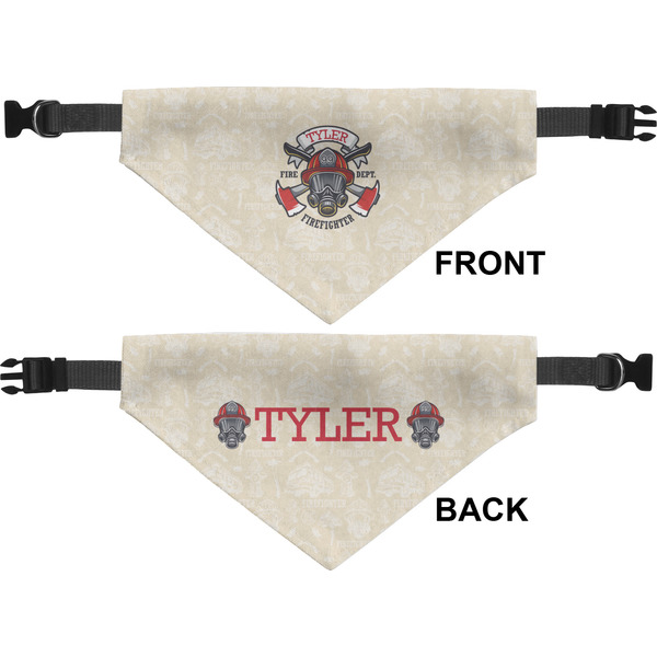 Firefighter Medium Dog Bandana Approval