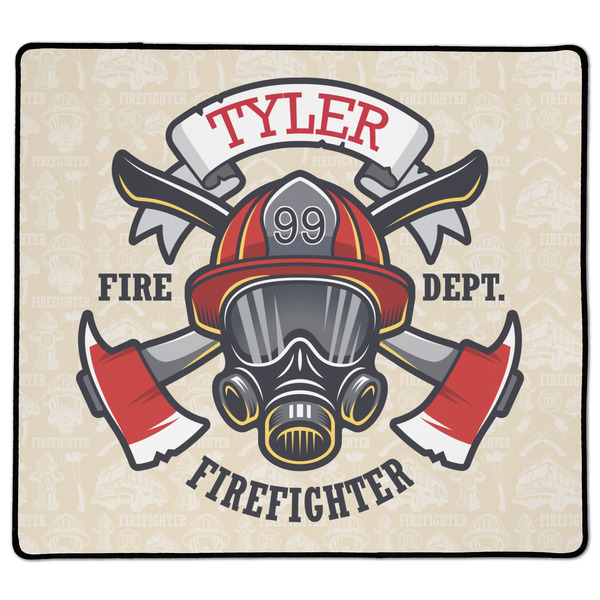 Custom Firefighter XL Gaming Mouse Pad - 18" x 16" (Personalized)
