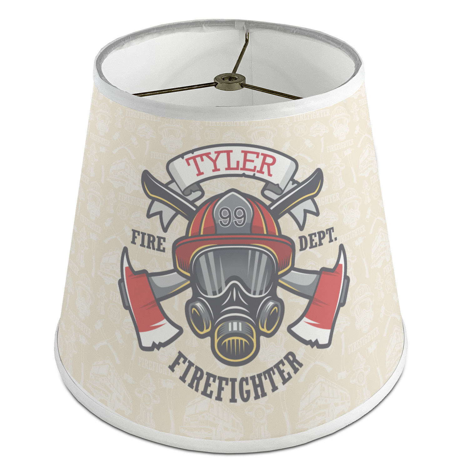 Custom Firefighter Empire Lamp Shade (Personalized) YouCustomizeIt