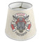 Firefighter Poly Film Empire Lampshade - Angle View
