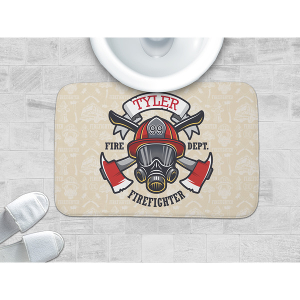 Firefighter Memory Foam Bath Mat - LIFESTYLE 34x21