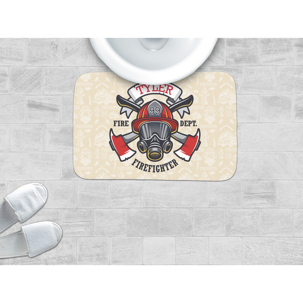 Firefighter Memory Foam Bath Mat - LIFESTYLE