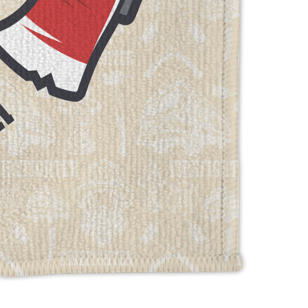 Firefighter Microfiber Dish Rag - DETAIL