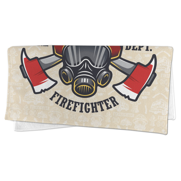 Firefighter Microfiber Dish Rag - FOLDED (half)