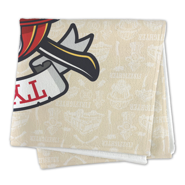 Firefighter Microfiber Dish Rag - FOLDED (square)