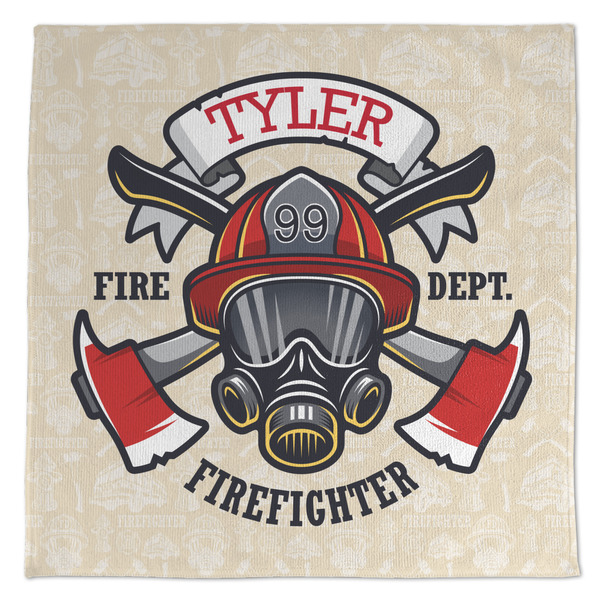 Custom Firefighter Microfiber Dish Towel (Personalized)