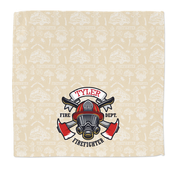 Custom Firefighter Microfiber Dish Rag (Personalized)