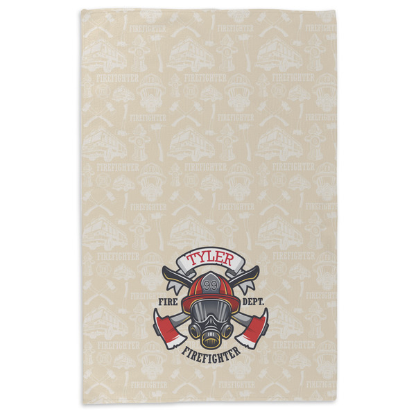 Firefighter Microfiber Dish Towel - APPROVAL