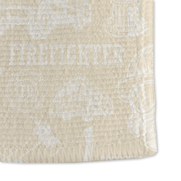 Firefighter Microfiber Dish Towel - DETAIL