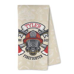 Firefighter Kitchen Towel - Microfiber (Personalized)