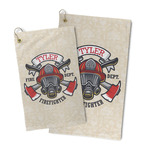 Firefighter Microfiber Golf Towel (Personalized)