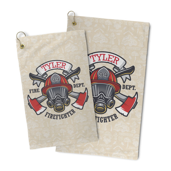 Firefighter Microfiber Golf Towel - PARENT/MAIN