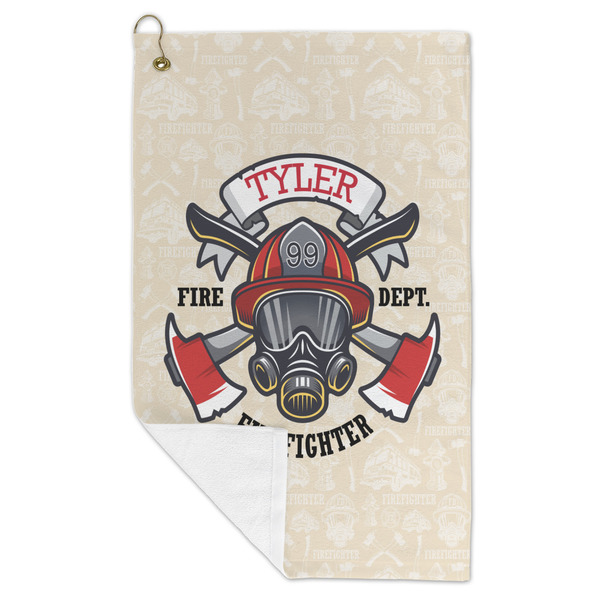 Firefighter Microfiber Golf Towels - FOLD