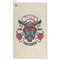 Firefighter Microfiber Golf Towel (Personalized)