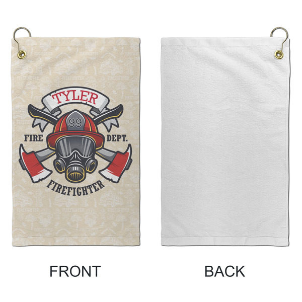Firefighter Microfiber Golf Towels - Small - APPROVAL