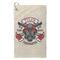 Firefighter Microfiber Golf Towels - Small - FRONT